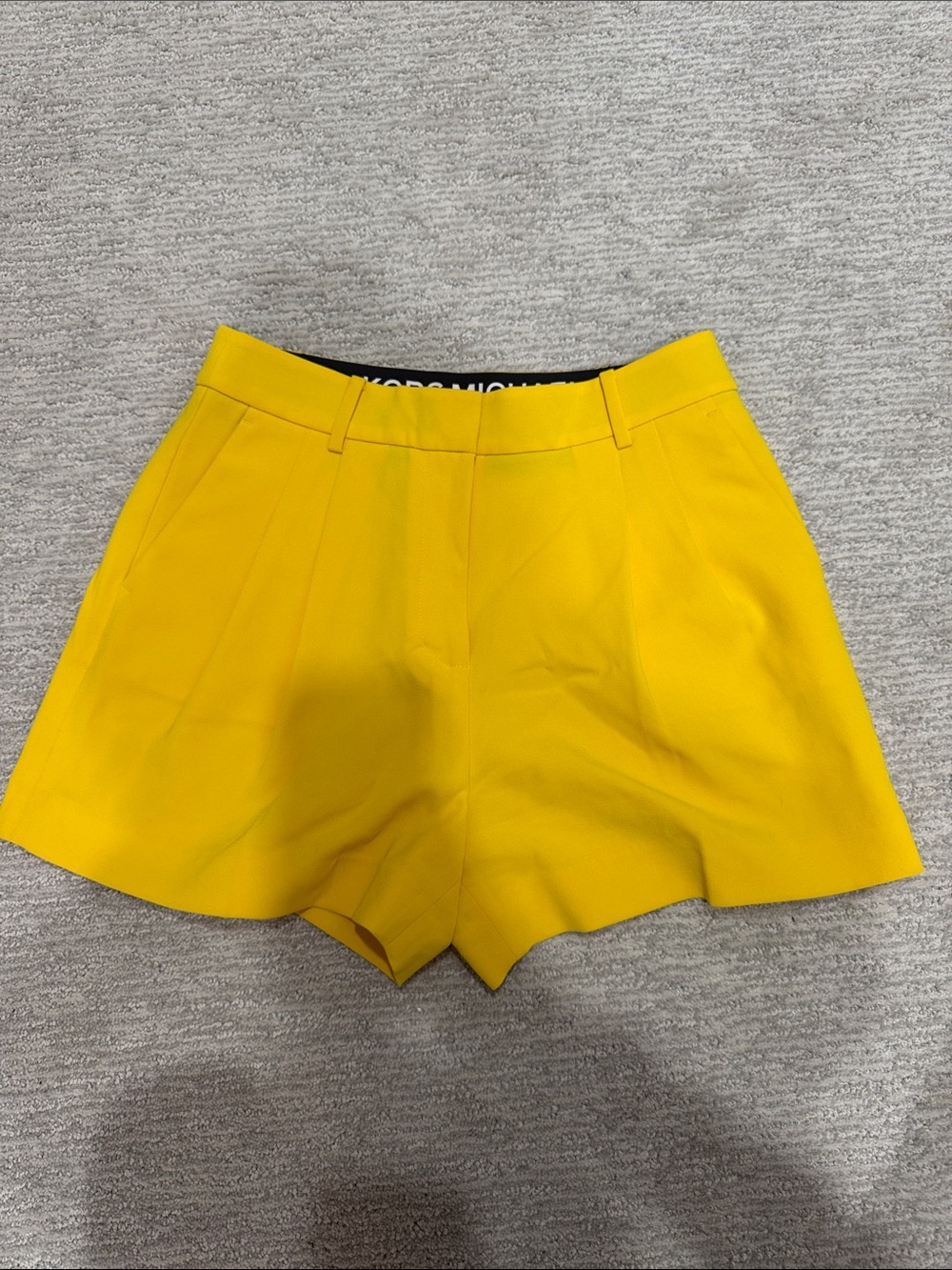 Michael Kors Yellow Shorts